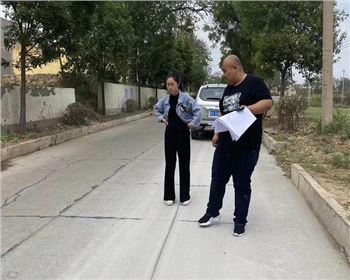 前往康店至趙溝進(jìn)行原始數(shù)據(jù)的采集、測(cè)量工作